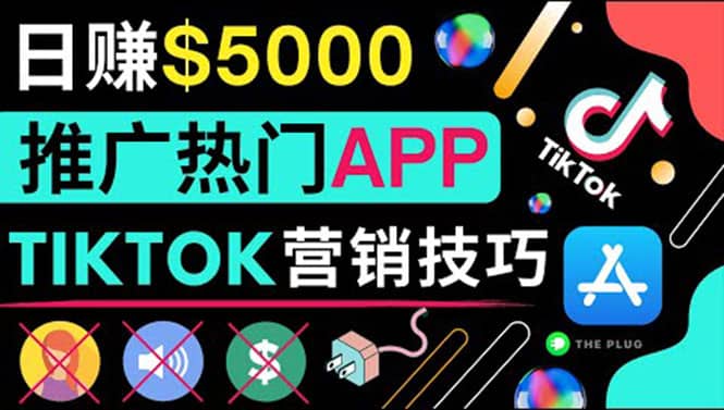 无需露脸，无需录音，无需投资，TIKTOK上传短视频，最高日入5000美元-副业金库