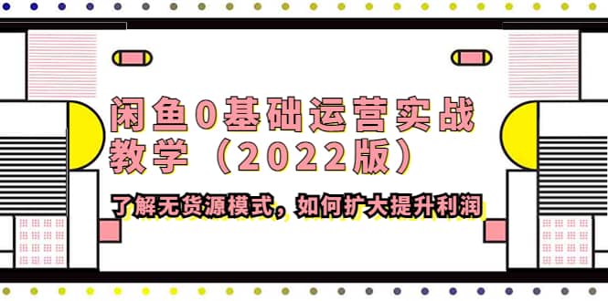 闲鱼0基础运营实战教学(2022版)了解无货源模式,如何扩大提升利润-副业金库