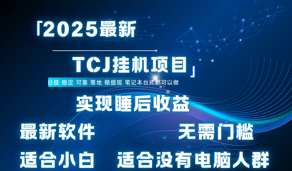 最新海外TCJ无门槛美金项目可矩阵放大操作 单日可达400+日提-副业金库