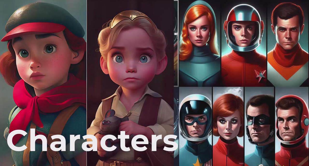 掌握 MidJourney V5 AI + ChatGPT创建一致的角色设计图像-22节课-中英字幕-副业金库